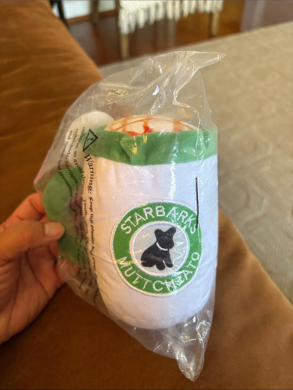 Multicheato Plush Toy - White & Green